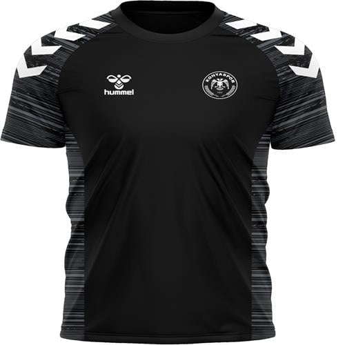 ANTRENMAN T-SHIRT LİNE SİYAH