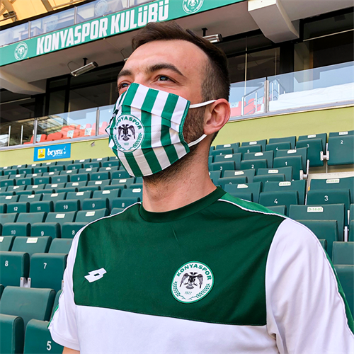 KONYASPOR ÇUBUKLU MASKE - Görsel 3