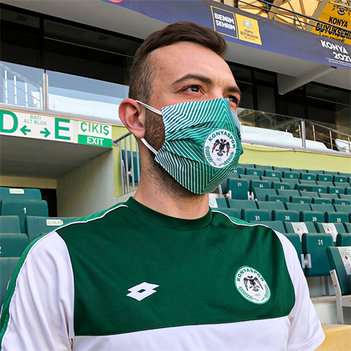KONYASPOR YILDIZ MASKE - Görsel 3
