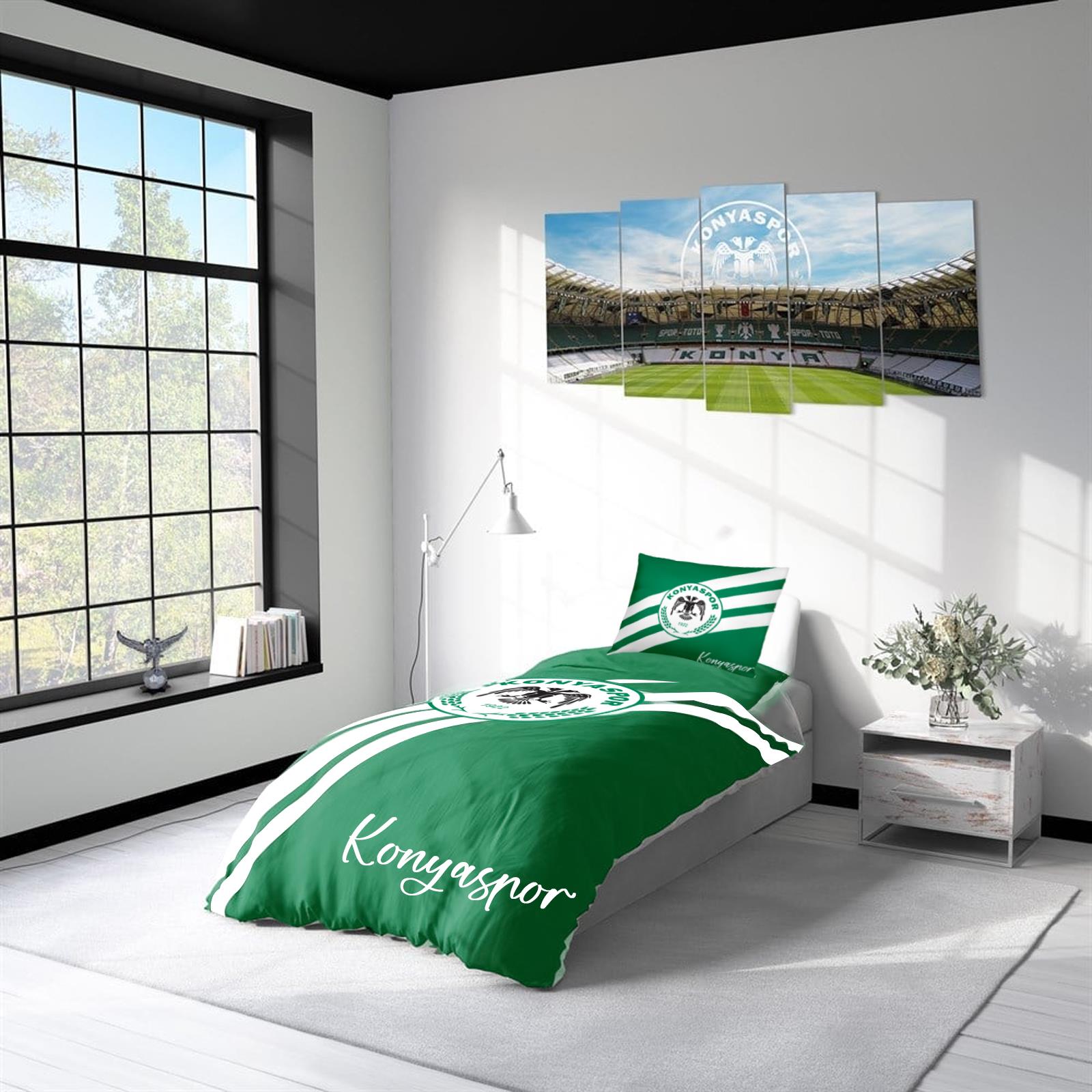 TEK KİŞİLİK NEVRESİM TK YEŞİL - Görsel 2